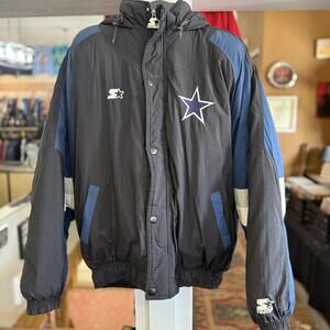 Vintage Dallas Cowboys starter puffer full zip XL Korea